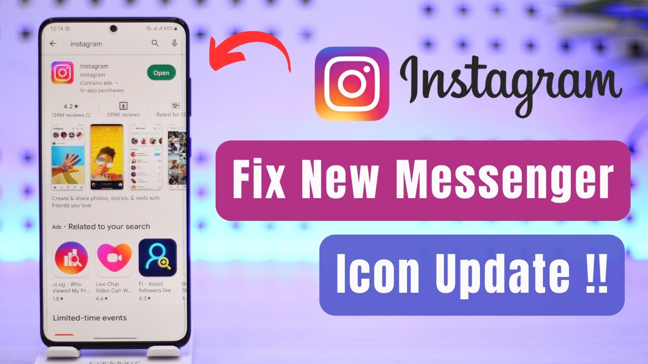 Fix Instagram Messenger Update Not Showing Instagram Message Icon