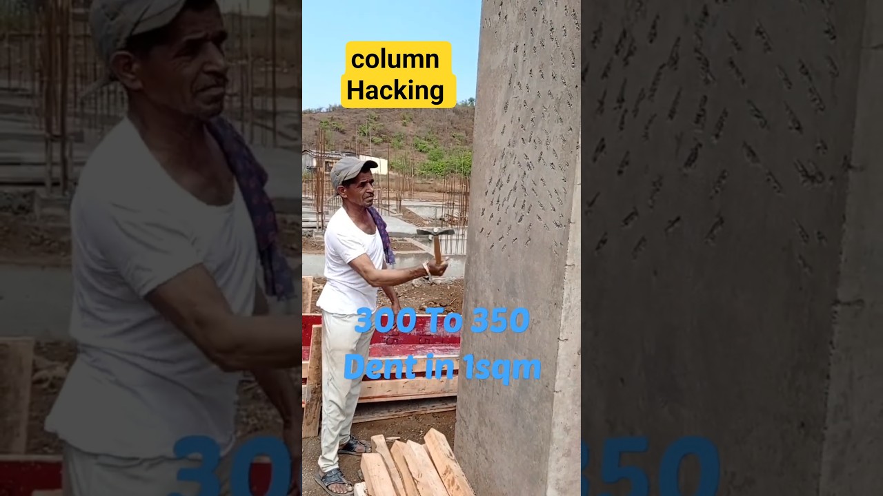 column Hacking process | column