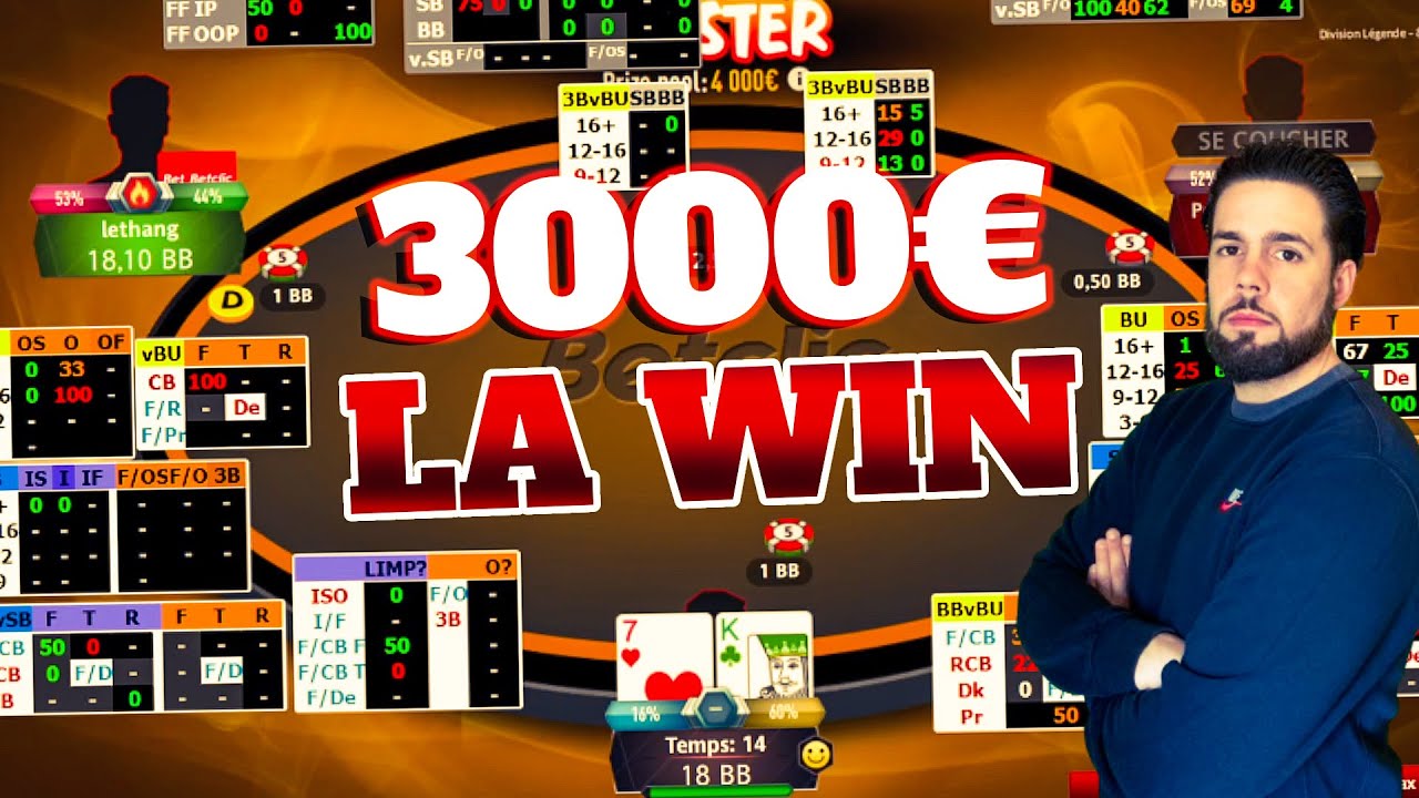 LA WIN DUN GROS JACKPOT ET 3000 REMPORTS PAR MYCK 