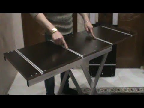 ✅ Верстак трансформер из ламинированной фанеры (обзор)