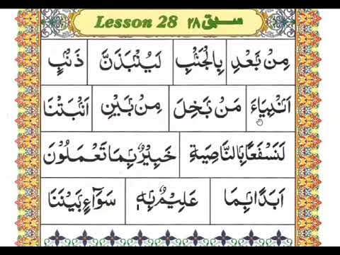 Lesson- 28 qalb/iqlaab rule Ahsanul qawaid - YouTube
