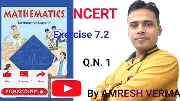 1. In an isosceles triangle ABC, with AB = AC, the bisectors of ∠ B and ∠ C intersect each other..