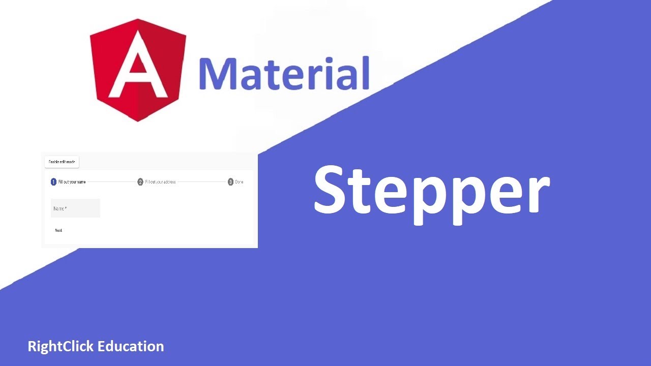 Angular Material Stepper | Angular Material Tutorial 28