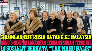 Download Lagu 14 ISTERI HARTAWAN RUSIA TIBA DI MALAYSIA, 5 MINIT TERUS MENANGIS “TAK MAHU PULANG” 😭 MP3