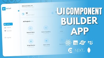 Full Stack UI Components Builder App Using, React, Next Js, Mongo DB, Tailwind CSS