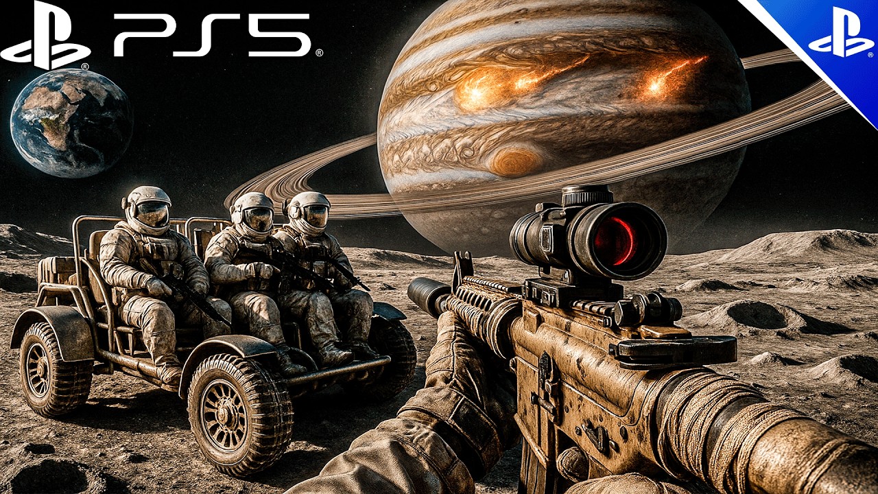 ВТОРЖЕНИЕ НА СВЕРХСЕКРЕТНУЮ ВОЕННУЮ ЛУННУЮ БАЗУ / Геймплей Call of Duty ULTRA PS5 4K60