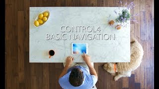 Control4 Basic Navigation