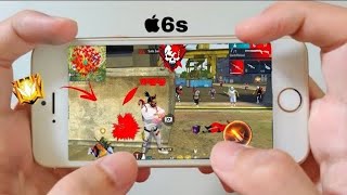 Iphone 6s Lag fix Free Fire Gameplay test settings revel My HUD+DPI+ MACRO 1 old testing 🔥