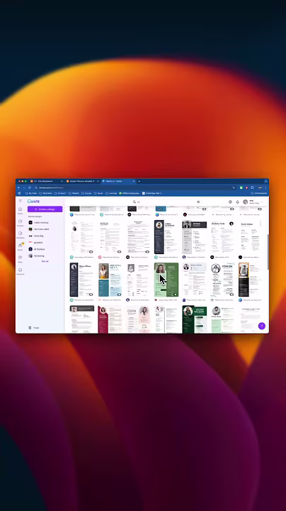 Start Earning with Canva: Sell Custom CV Templates! 💼✨ #OnlineBusiness #CanvaTemplates #SideHustle