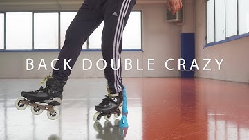 HOW TO SKATE TUTORIAL: BACK DOUBLE CRAZY - LORENZO GUSLANDI
