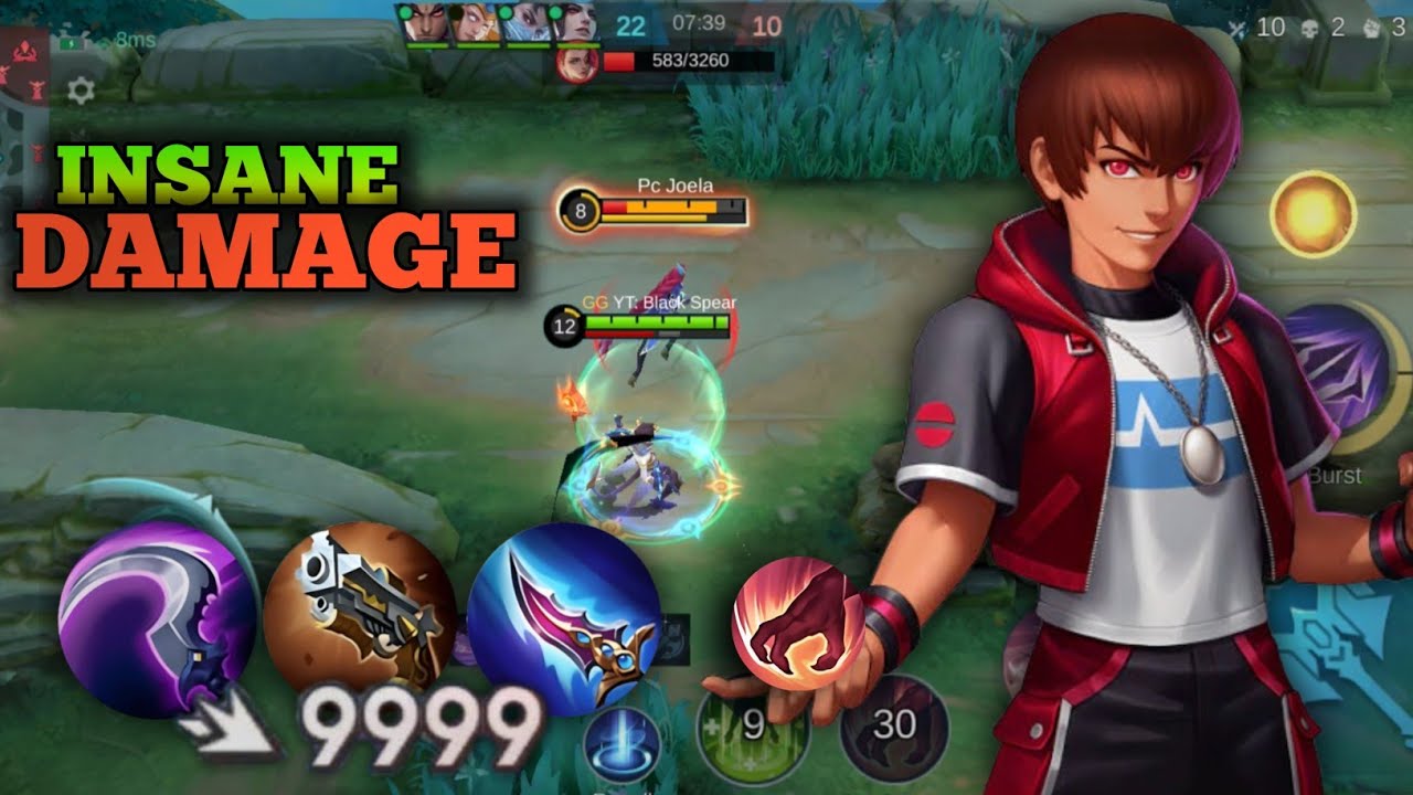 Dyrroth Burst Damage Build & Gameplay Tips 2024 | Mobile Legends Guide