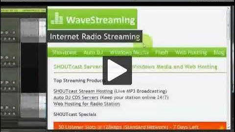 MixMeister: How to Setup SHOUTcast