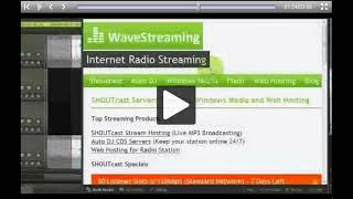 MixMeister: How to Setup SHOUTcast screenshot 3