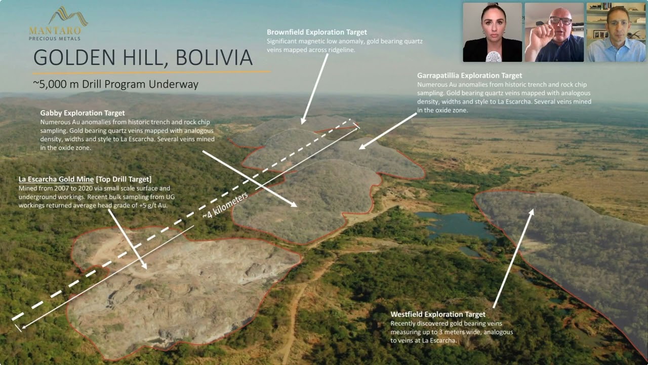 Golden Hill Project: Targets for the Maiden 5,000 Drill Program