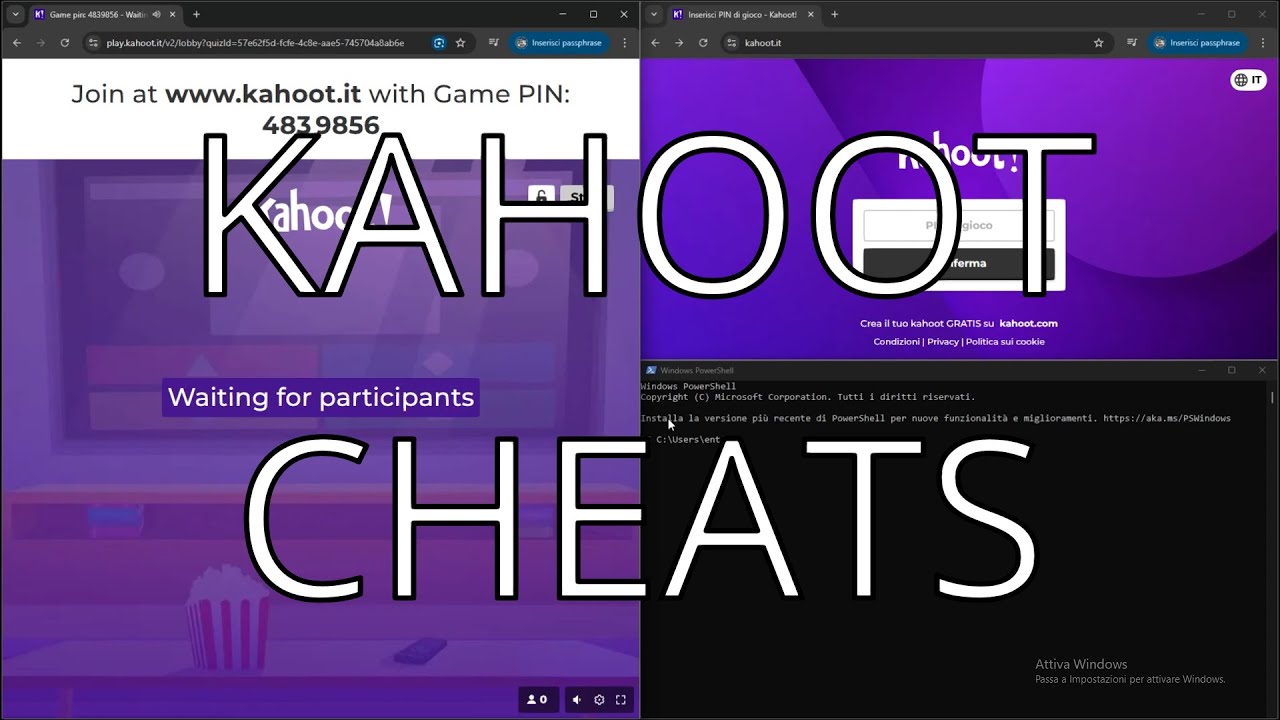 Kahoot cheats - Kahoot god - demo #cheat #cheating #kahoot # ...
