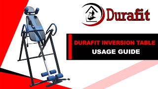 Durafit Inversion Table - Usage Guide