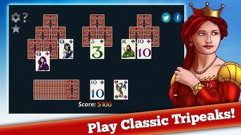 Fantasy Solitaire TriPeaks