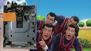 We Are Number One but it's Played on Floppy Drives