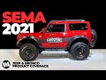 SEMA 2021 Ford Bronco plus Jeep Gladiator Truck and JL Wrangler Product Show Coverage Part 1