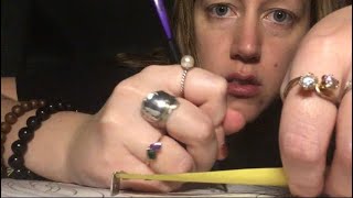 Measuring & drawing you 🩷💜💚🧡 lofi asmr 