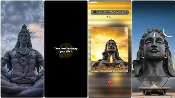 Mahadev WhatsApp Status  Mahadev Status  Bholenath Status  Lord Shiva Status By Mickey Creations