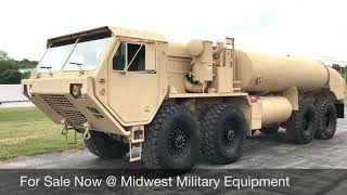 1983 Oshkosh M978 Hemtt Fuel Tanker Truck For Sale Midwest Military Equipment