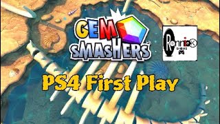 Gem Smashers PS4 Good fun puzzle game First Play!!