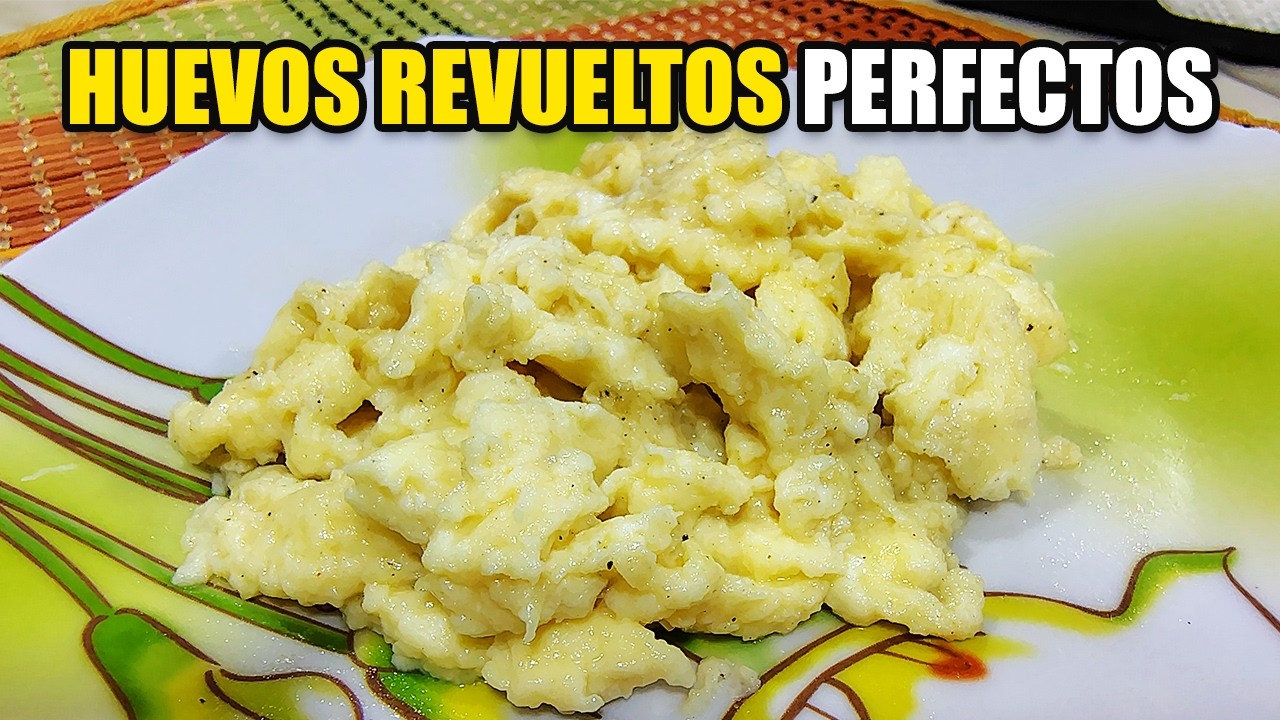 ✅ Cómo Hacer Huevos Revueltos PERFECTOS y Cremosos en 5 Minutos
