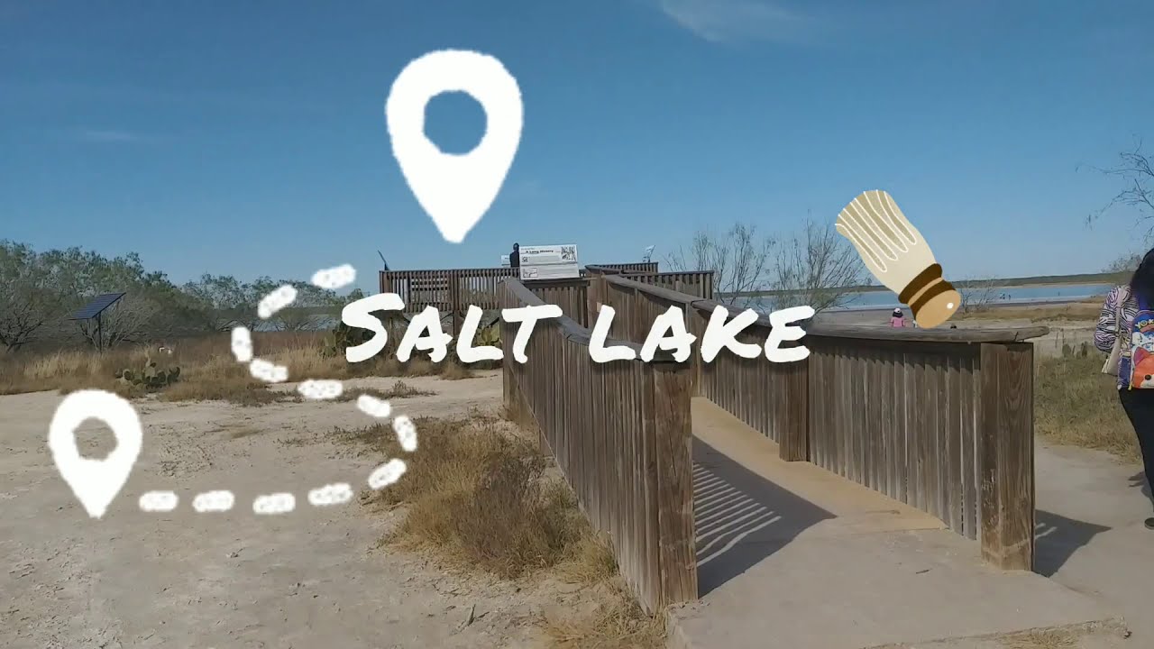 Salt Lake Edinburg La Sal Del Rey South Texas USA One day