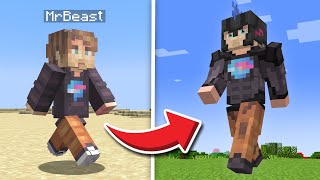 I added MrBeast to Minecraft...