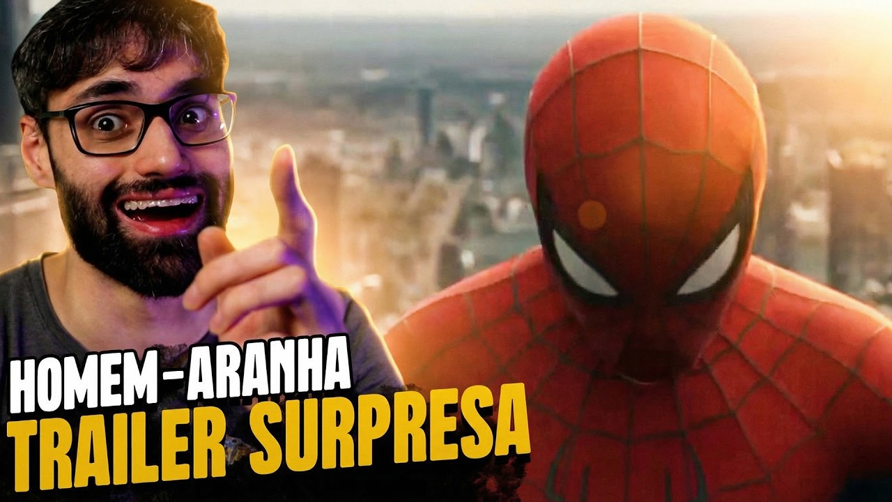 FINALMENTE TÁ ACONTECENDO! HOMEM-ARANHA UM NOVO DIA TRAILER REACT das CENAS