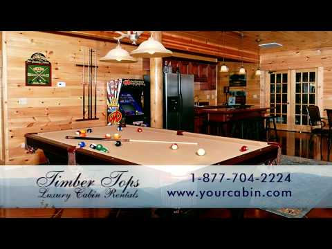 Luxury Smoky Mountain Cabin Rentals By Timber Tops Youtube