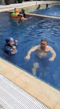ada suara aneh di kolam renang di detik detik terakhir 😱(no settingan!!!)