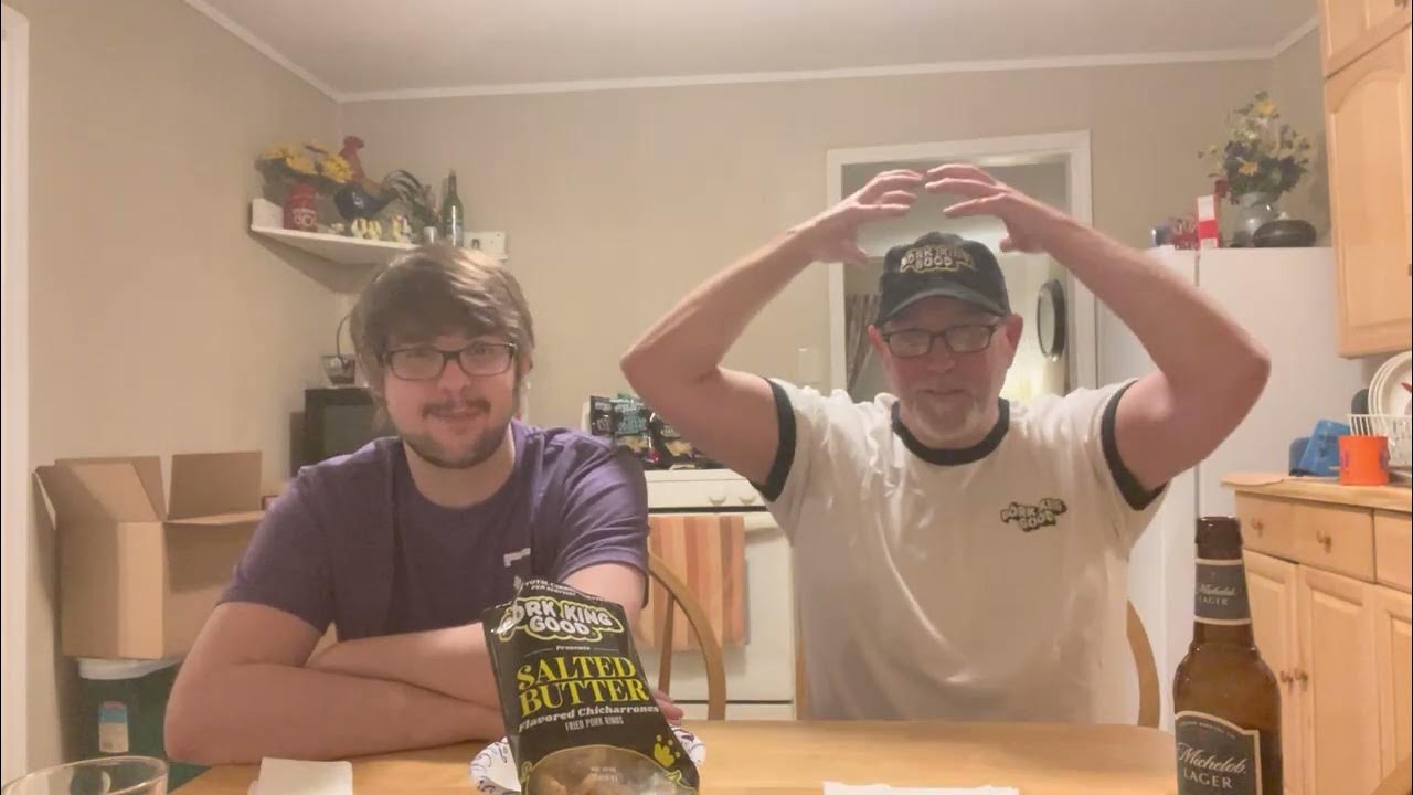 Pork King Good Salted Butter Flavored Fried Pork Rinds The Beer Review Guy YouTube