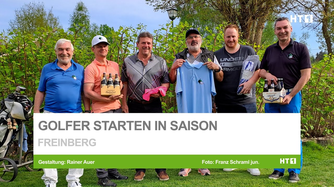 Start in die Golfsaison