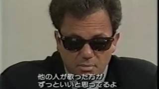 Billy Joel interview Japan TV 1 of 2