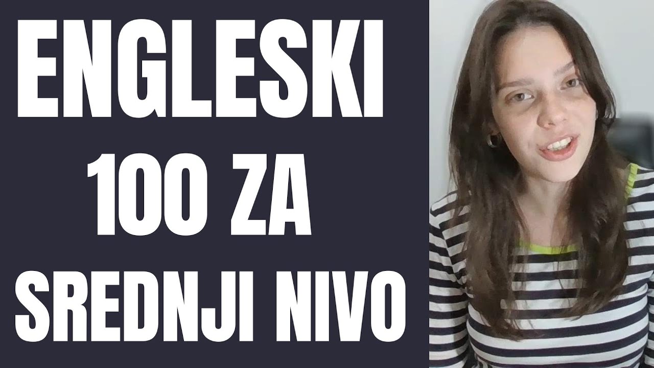 ENGLESKI - 100 REČENICA ZA RASPRIČAVANJE - SREDNJI NIVO