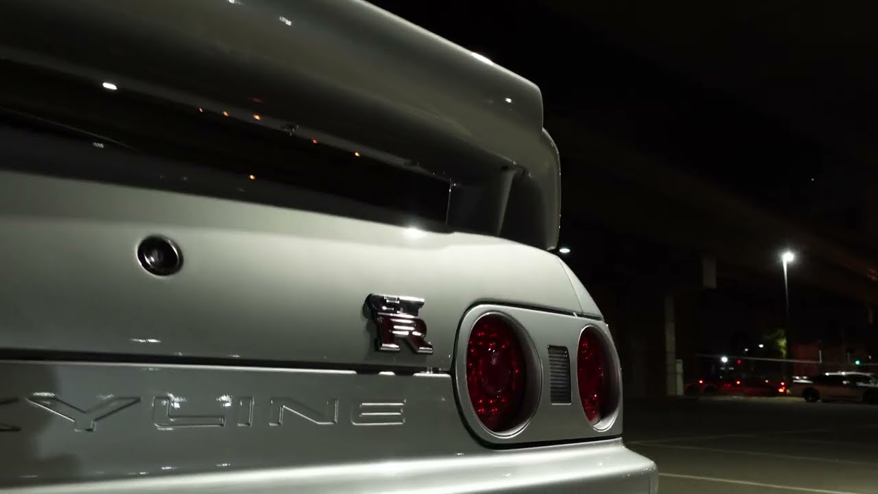Car Meet Cinematic 4K (R34 GTR VSPEC, R32, SUPRA)