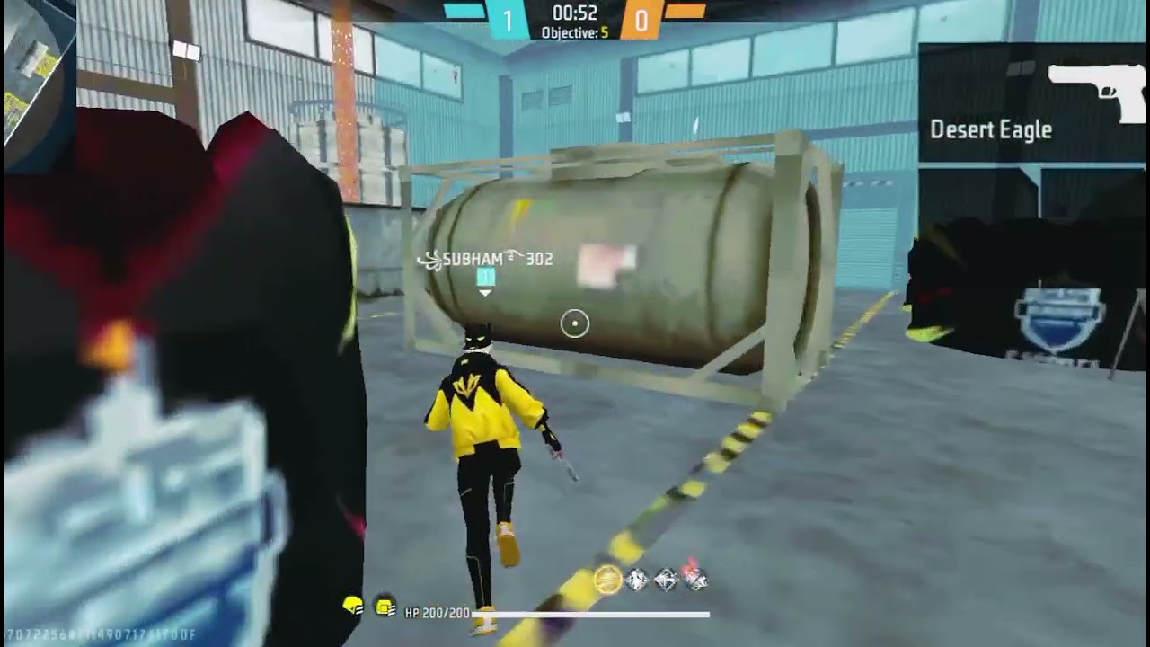 Free Fire New Video 🔥YOSHO Gameplay 😈Like  Share  Subscribe Important)