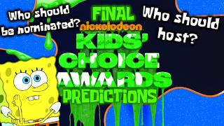 FINAL Kids' Choice Awards 2026 Predictions