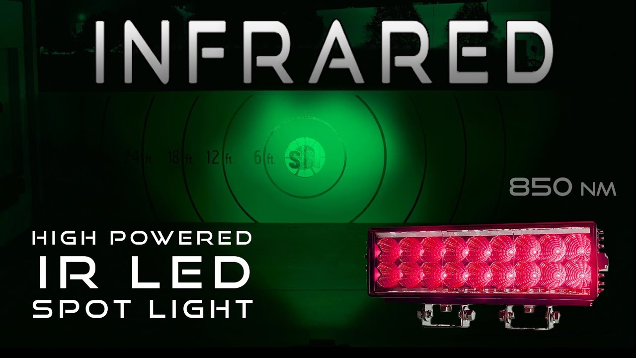 Infrared LED Spot Light High Powered IR -