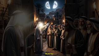 Chand ke do tukre hone ka waqia | Prophet Stories #islamicshorts #shorts #motivation