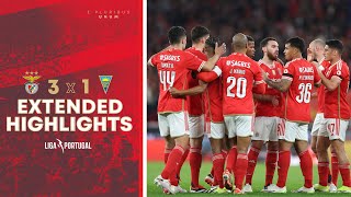 Extended Highlights SL Benfica 3-1 GD Estoril Praia