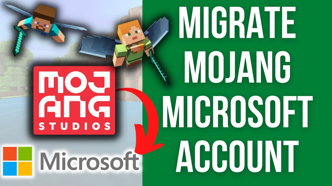 How to Migrate Your Account from Mojang to Microsoft  The Sandlot - A  Family-Friendly Minecraft Community