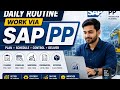Daily Production Work in SAP PP Made Easy
