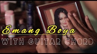 EMANG BOYA MUKTHANG BOYA -Kokbork Sad Song with guitar chord screenshot 2