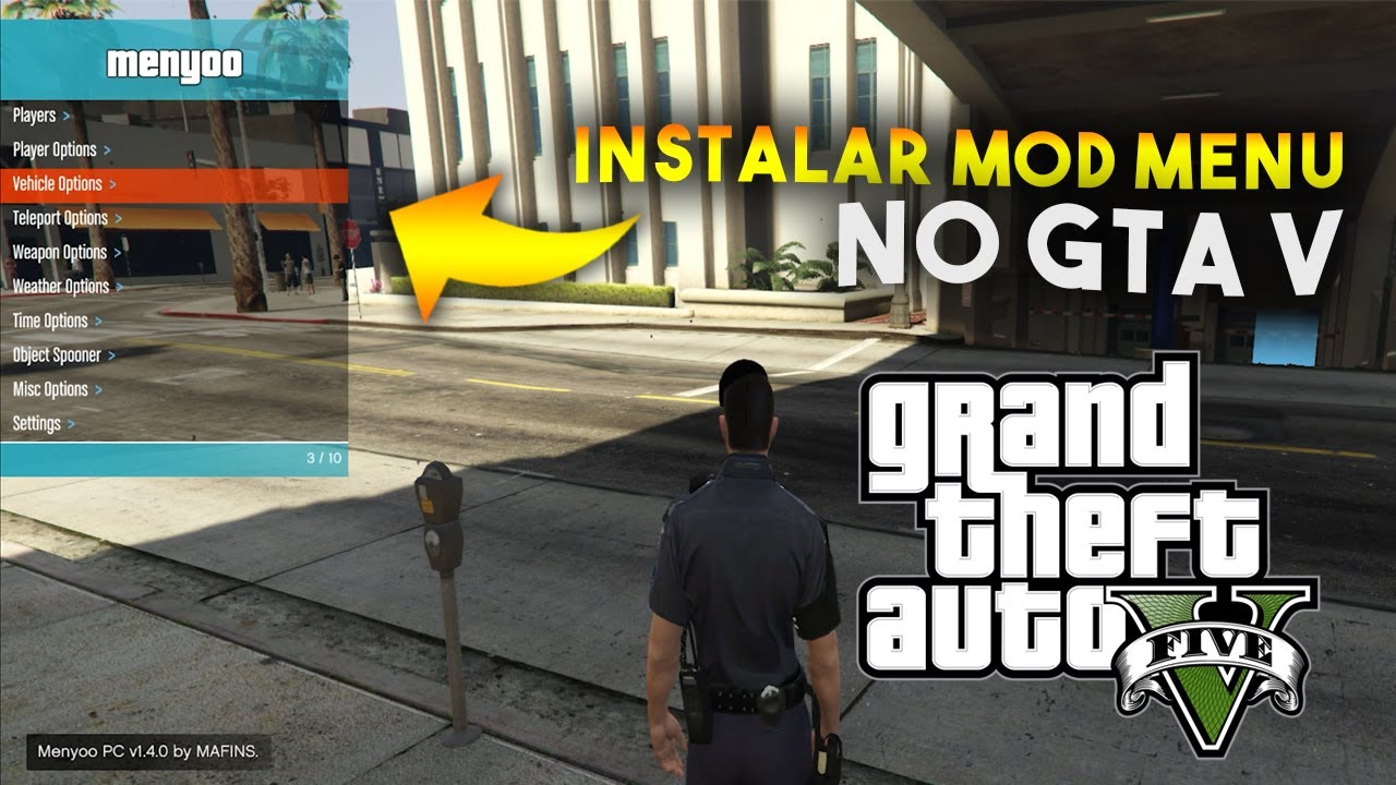 Como INSTALAR MOD MENU no GTA V 