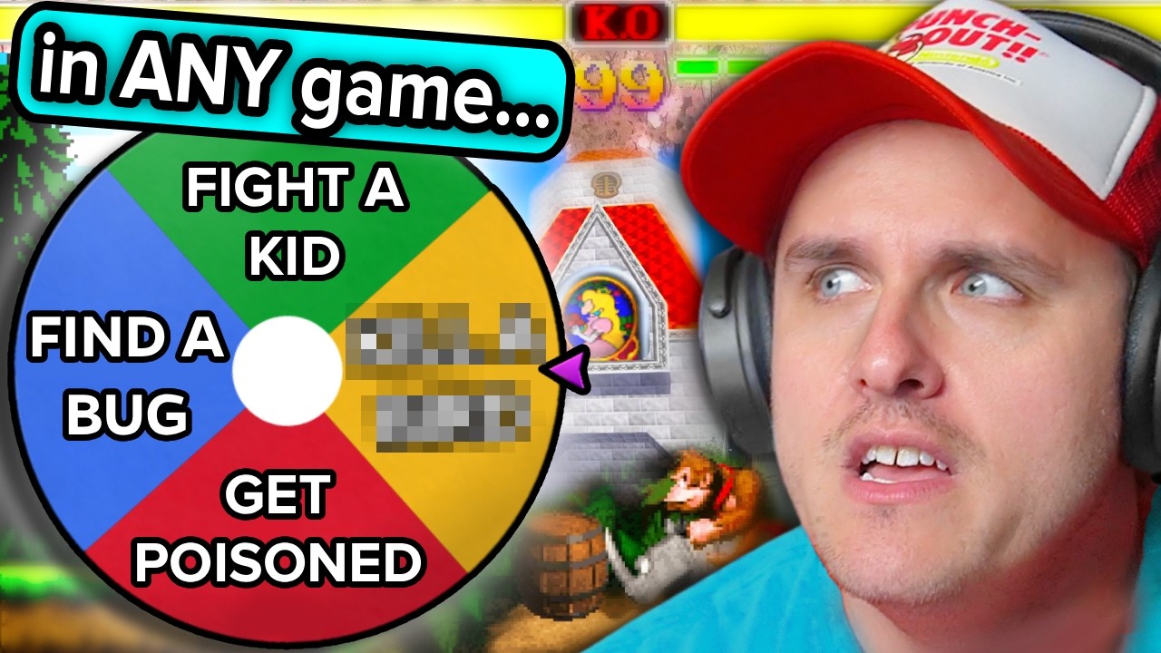 Speedrunning 10 Random Things in ANY game