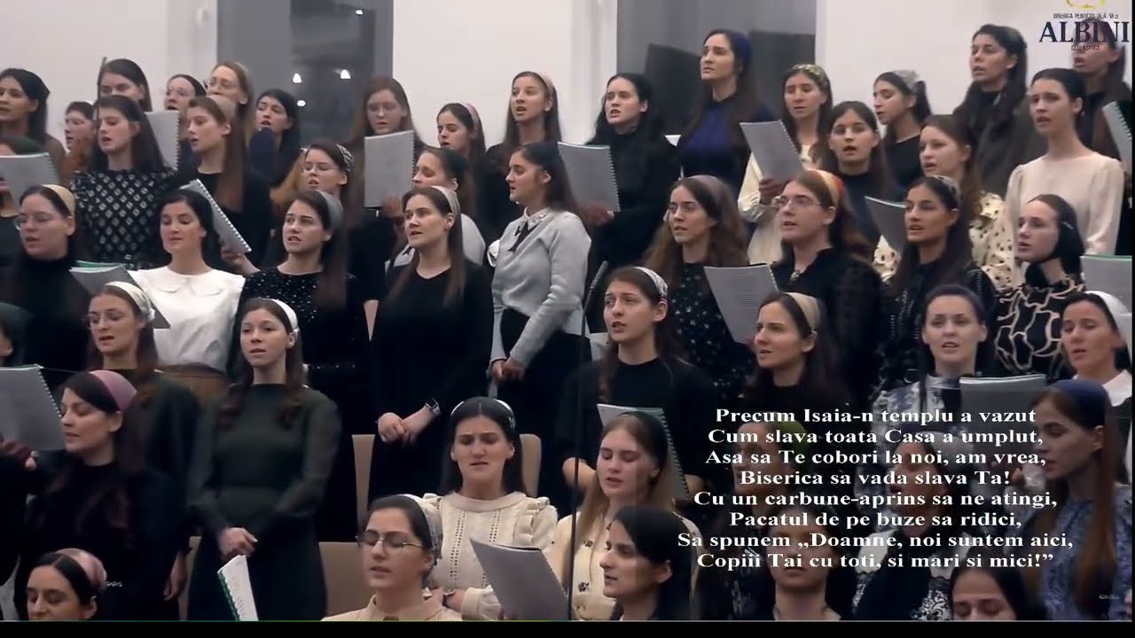 Grup Coral Reunit 2023. Arată-Ți slava Ta , Isus !... Biserica Penticostală Albini