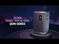 Qumi Z1H Portable Speaker Projector Trailer